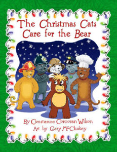 The Christmas Cats Care For The Bear